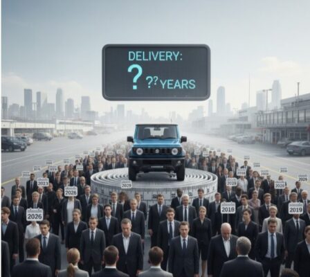 ジムニーファイブドア 何年待ち